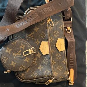 Louis Vuitton Dark Brown Monogram Messenger Bag